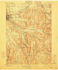 Dryden New York Historical topographic map, 1:62500 scale, 15 X 15 Minute, Year 1900
