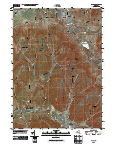 Dryden New York Historical topographic map, 1:24000 scale, 7.5 X 7.5 Minute, Year 2010