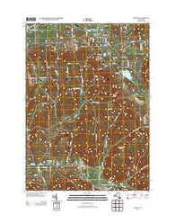 Dryden New York Historical topographic map, 1:24000 scale, 7.5 X 7.5 Minute, Year 2013