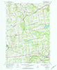 Duanesburg New York Historical topographic map, 1:24000 scale, 7.5 X 7.5 Minute, Year 1954