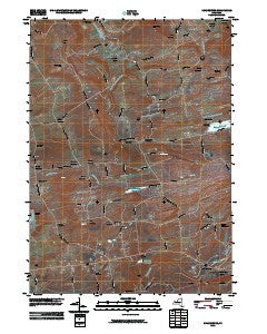 Duanesburg New York Historical topographic map, 1:24000 scale, 7.5 X 7.5 Minute, Year 2010