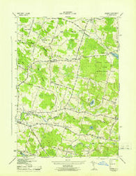 Dugway New York Historical topographic map, 1:31680 scale, 7.5 X 7.5 Minute, Year 1943