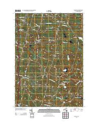 Dugway New York Historical topographic map, 1:24000 scale, 7.5 X 7.5 Minute, Year 2013