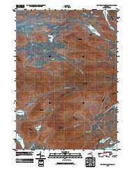 Dun Brook Mountain New York Historical topographic map, 1:24000 scale, 7.5 X 7.5 Minute, Year 2010