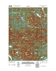 Dun Brook Mountain New York Historical topographic map, 1:24000 scale, 7.5 X 7.5 Minute, Year 2013