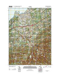 Dunkirk New York Historical topographic map, 1:24000 scale, 7.5 X 7.5 Minute, Year 2013