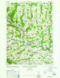Durham New York Historical topographic map, 1:24000 scale, 7.5 X 7.5 Minute, Year 1946