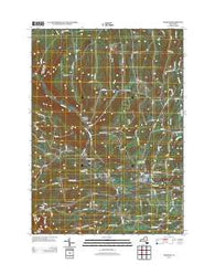 Durham New York Historical topographic map, 1:24000 scale, 7.5 X 7.5 Minute, Year 2013
