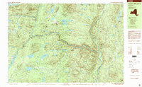 Dutton Mountain New York Historical topographic map, 1:25000 scale, 7.5 X 15 Minute, Year 1997