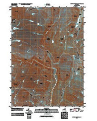 Dutton Mountain New York Historical topographic map, 1:24000 scale, 7.5 X 7.5 Minute, Year 2010