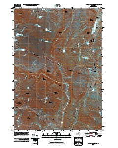 Dutton Mountain New York Historical topographic map, 1:24000 scale, 7.5 X 7.5 Minute, Year 2010