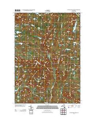 Dutton Mountain New York Historical topographic map, 1:24000 scale, 7.5 X 7.5 Minute, Year 2013