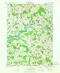 Eagle Bridge New York Historical topographic map, 1:24000 scale, 7.5 X 7.5 Minute, Year 1944