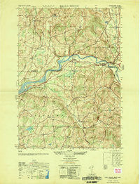 Eagle Bridge New York Historical topographic map, 1:25000 scale, 7.5 X 7.5 Minute, Year 1950