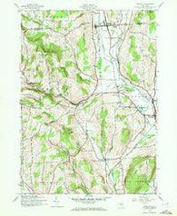 Earlville New York Historical topographic map, 1:24000 scale, 7.5 X 7.5 Minute, Year 1943