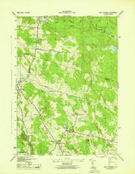 East Florence New York Historical topographic map, 1:31680 scale, 7.5 X 7.5 Minute, Year 1943