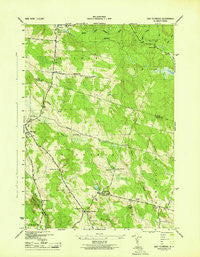 East Florence New York Historical topographic map, 1:31680 scale, 7.5 X 7.5 Minute, Year 1943