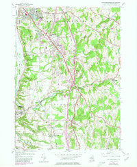 East Greenbush New York Historical topographic map, 1:24000 scale, 7.5 X 7.5 Minute, Year 1953