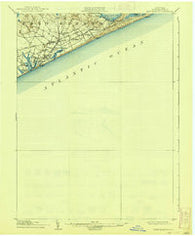 East Hampton New York Historical topographic map, 1:62500 scale, 15 X 15 Minute, Year 1904