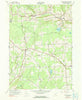 East Pharsalia New York Historical topographic map, 1:24000 scale, 7.5 X 7.5 Minute, Year 1943
