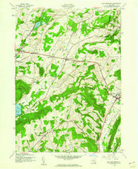 East Springfield New York Historical topographic map, 1:24000 scale, 7.5 X 7.5 Minute, Year 1943