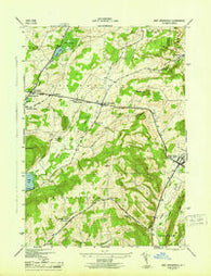 East Springfield New York Historical topographic map, 1:31680 scale, 7.5 X 7.5 Minute, Year 1945