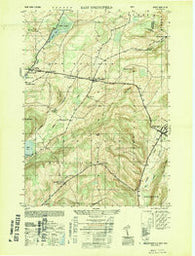 East Springfield New York Historical topographic map, 1:25000 scale, 7.5 X 7.5 Minute, Year 1949