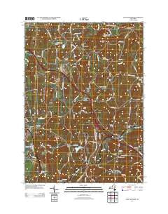East Chatham New York Historical topographic map, 1:24000 scale, 7.5 X 7.5 Minute, Year 2013