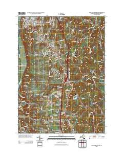 East Greenbush New York Historical topographic map, 1:24000 scale, 7.5 X 7.5 Minute, Year 2013