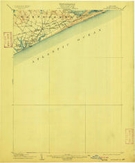 Easthampton New York Historical topographic map, 1:62500 scale, 15 X 15 Minute, Year 1904