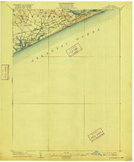 Easthampton New York Historical topographic map, 1:62500 scale, 15 X 15 Minute, Year 1904