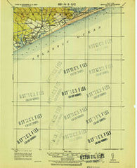 Easthampton New York Historical topographic map, 1:62500 scale, 15 X 15 Minute, Year 1921