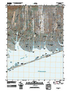 Eastport New York Historical topographic map, 1:24000 scale, 7.5 X 7.5 Minute, Year 2010