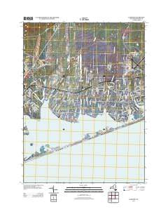 Eastport New York Historical topographic map, 1:24000 scale, 7.5 X 7.5 Minute, Year 2013