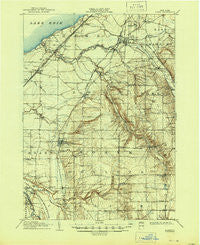 Eden New York Historical topographic map, 1:62500 scale, 15 X 15 Minute, Year 1944