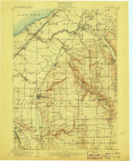 Eden New York Historical topographic map, 1:62500 scale, 15 X 15 Minute, Year 1907