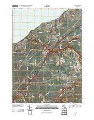 Eden New York Historical topographic map, 1:24000 scale, 7.5 X 7.5 Minute, Year 2010