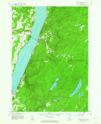 Edinburg New York Historical topographic map, 1:24000 scale, 7.5 X 7.5 Minute, Year 1945