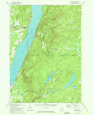 Edinburg New York Historical topographic map, 1:24000 scale, 7.5 X 7.5 Minute, Year 1970