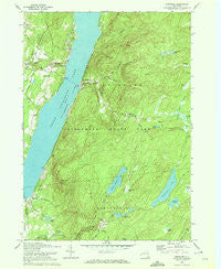 Edinburg New York Historical topographic map, 1:24000 scale, 7.5 X 7.5 Minute, Year 1970