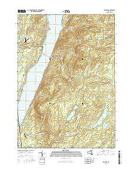 Edinburg New York Current topographic map, 1:24000 scale, 7.5 X 7.5 Minute, Year 2016