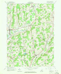 Edmeston New York Historical topographic map, 1:24000 scale, 7.5 X 7.5 Minute, Year 1943