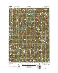 Edmeston New York Historical topographic map, 1:24000 scale, 7.5 X 7.5 Minute, Year 2013