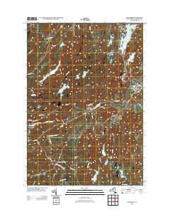 Edwards New York Historical topographic map, 1:24000 scale, 7.5 X 7.5 Minute, Year 2013