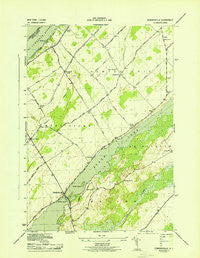 Edwardsville New York Historical topographic map, 1:31680 scale, 7.5 X 7.5 Minute, Year 1943