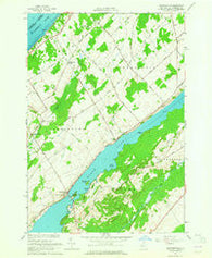 Edwardsville New York Historical topographic map, 1:24000 scale, 7.5 X 7.5 Minute, Year 1963