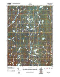 Eldred New York Historical topographic map, 1:24000 scale, 7.5 X 7.5 Minute, Year 2010