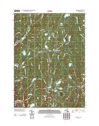 Eldred New York Historical topographic map, 1:24000 scale, 7.5 X 7.5 Minute, Year 2013
