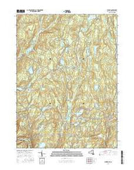 Eldred New York Current topographic map, 1:24000 scale, 7.5 X 7.5 Minute, Year 2016
