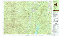 Elizabethtown New York Historical topographic map, 1:25000 scale, 7.5 X 15 Minute, Year 1978